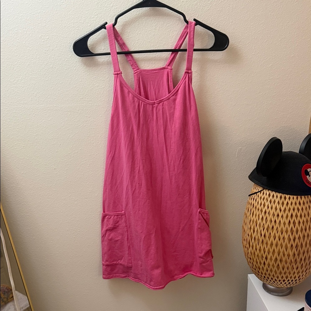 Amazon Pink Midi Dress